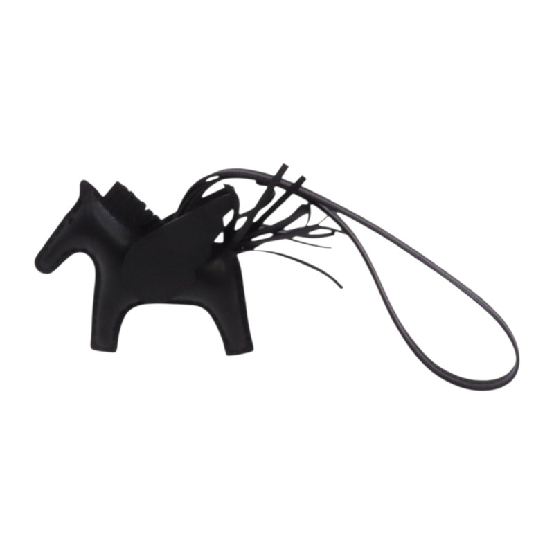 HERMES Milo皮革Rodeo Pegase PM掛飾-0