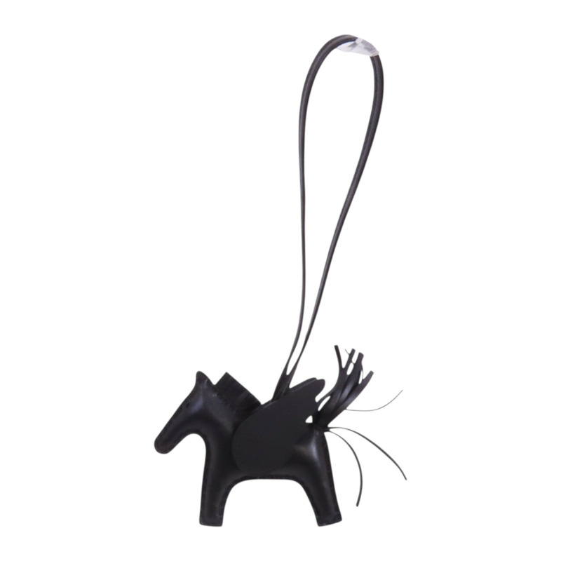 HERMES Milo皮革Rodeo Pegase PM掛飾-8