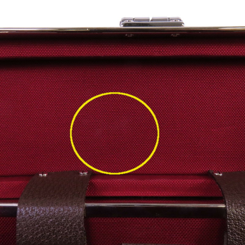 GUCCI 塗層帆布GG Beauty Case銀扣手挽肩背兩用袋-16