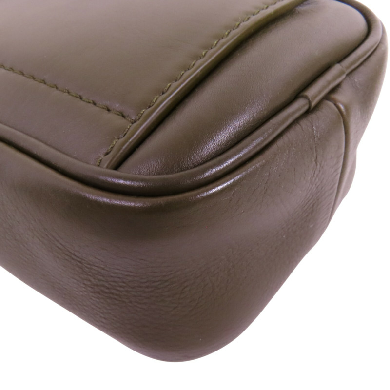 BOTTEGA VENETA 羊皮皮革Shoulder Bag肩背袋-12