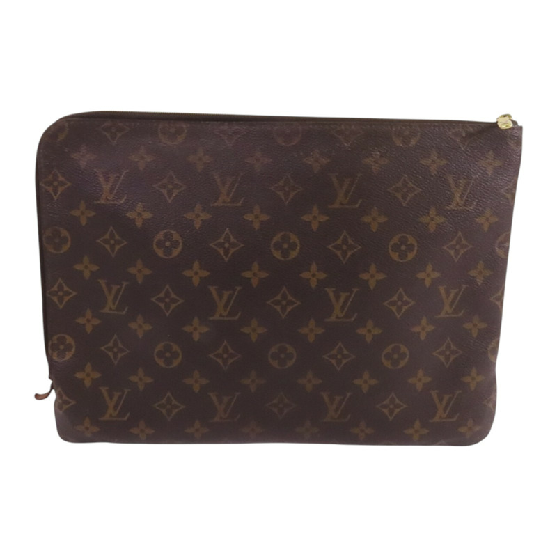 LOUIS VUITTON Monogram Etui Voyage GM金扣手拿包-1