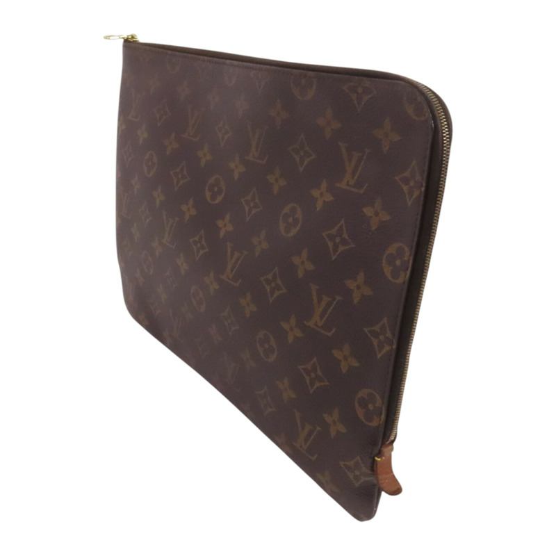 LOUIS VUITTON Monogram Etui Voyage GM金扣手拿包-2