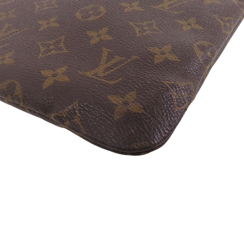LOUIS VUITTON Monogram Etui Voyage GM金扣手拿包-11