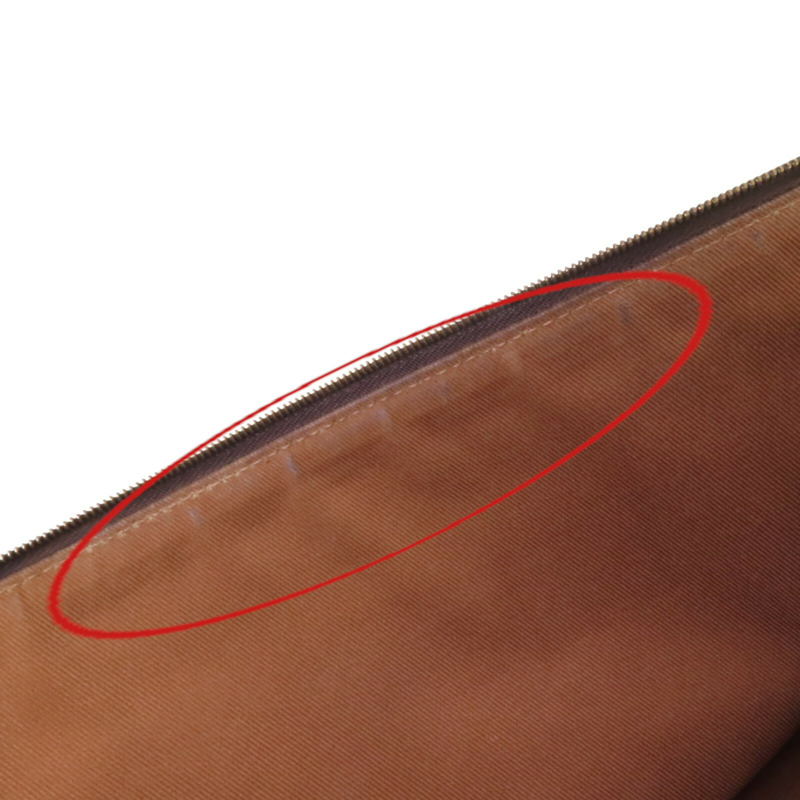 LOUIS VUITTON Monogram Etui Voyage GM金扣手拿包-14