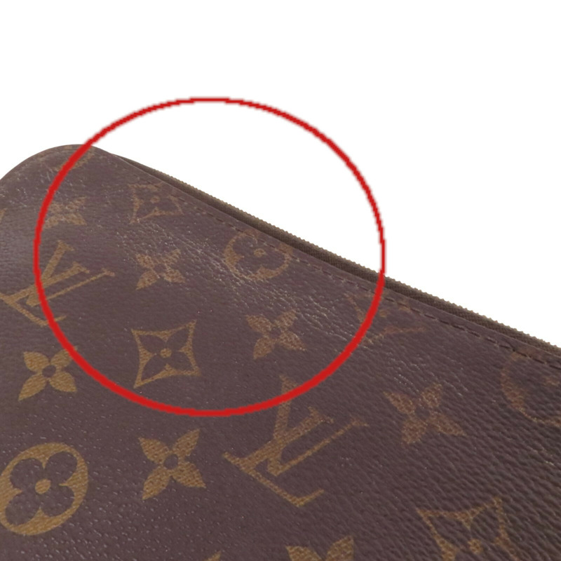 LOUIS VUITTON Monogram Etui Voyage GM金扣手拿包-15