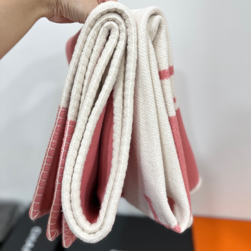 HERMES 愛馬仕 Avalon 幾何圖案 棋盤格 嬰兒蓋毯 薄毯 蓋毯 冷氣毯 空調毯-5