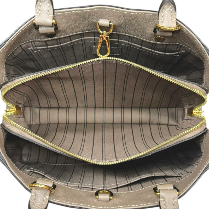 Louis Vuitton Montaigne BB Monogram Empreinte 單肩包，M44062，米色，女士，路易威登-6