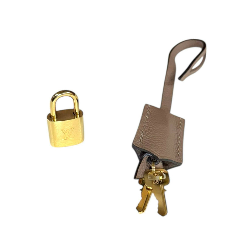 Louis Vuitton Montaigne BB Monogram Empreinte 單肩包，M44062，米色，女士，路易威登-8