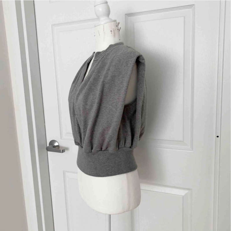 3.1 philip lim 時尚灰色背心-4