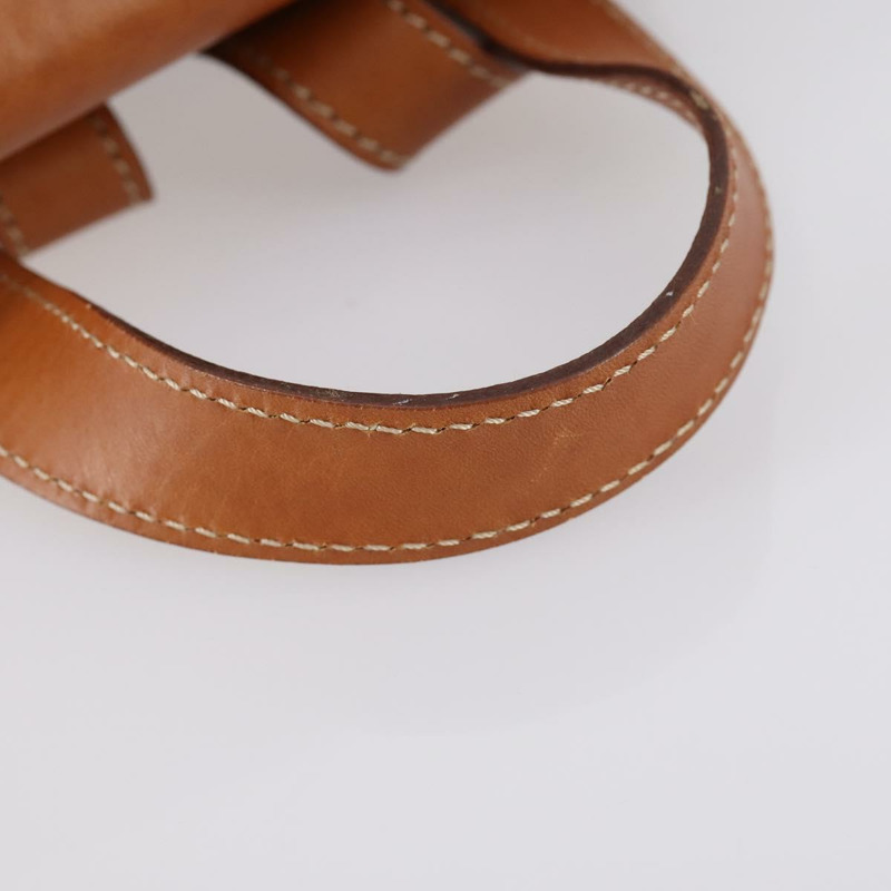 【日本直送】CELINE Macadam帆布雙肩包 PVC皮革 棕色 金色 正品 ep11505-6