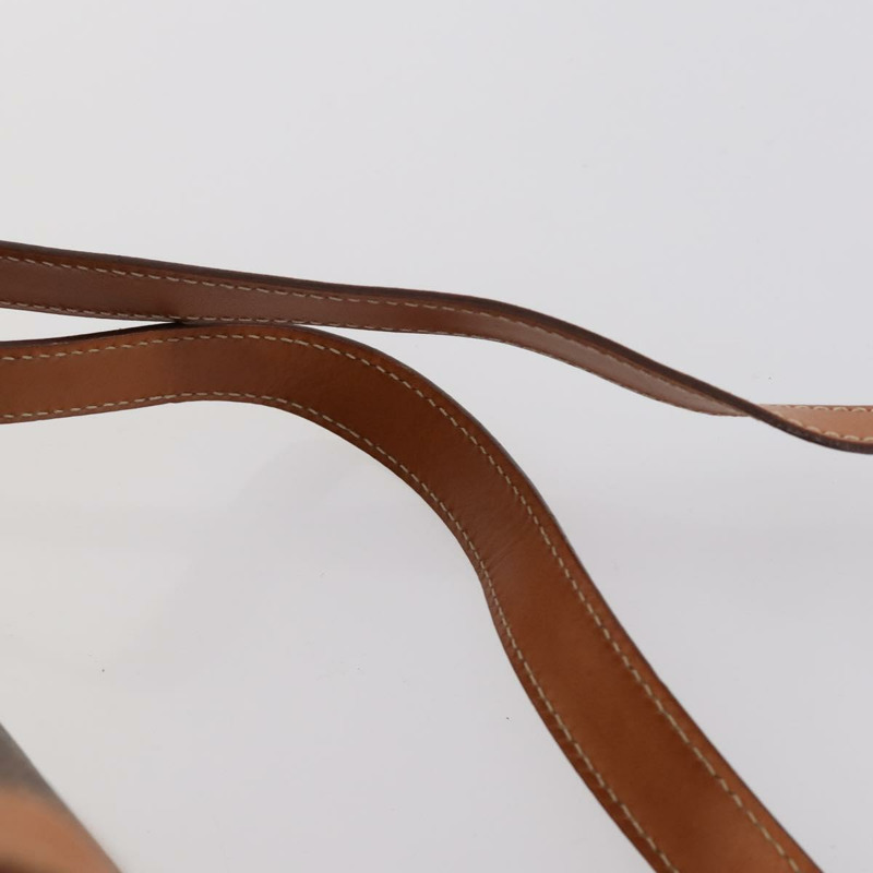 【日本直送】CELINE Macadam帆布雙肩包 PVC皮革 棕色 金色 正品 ep11505-14