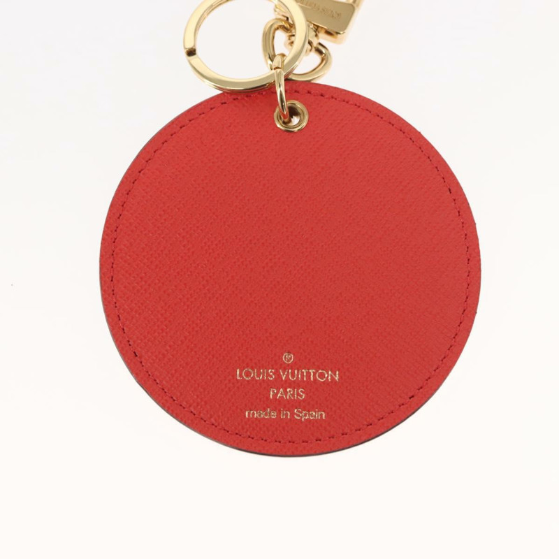 【日本直送】路易威登 Damier Ebene Illustrious 旅行包掛飾 M65139 LV Auth 148154-5