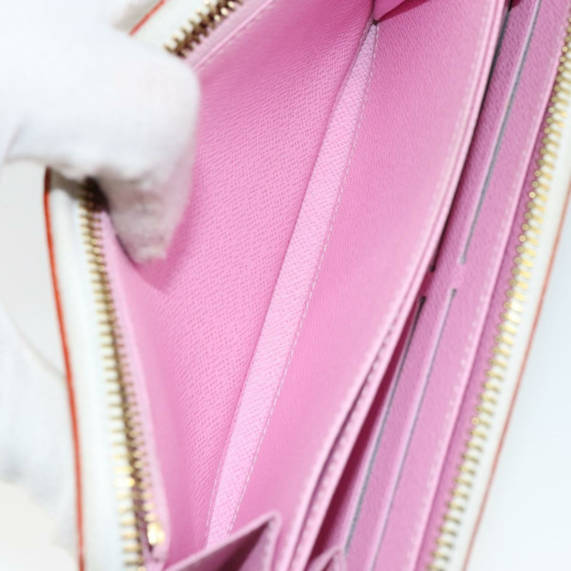 【日本直送】路易威登 Monogram Multicolor Zippy 皮夾 白色 M60241 正品 147810-18