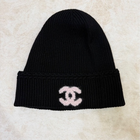 Chanel 25B毛帽 黑粉配 Balckpink