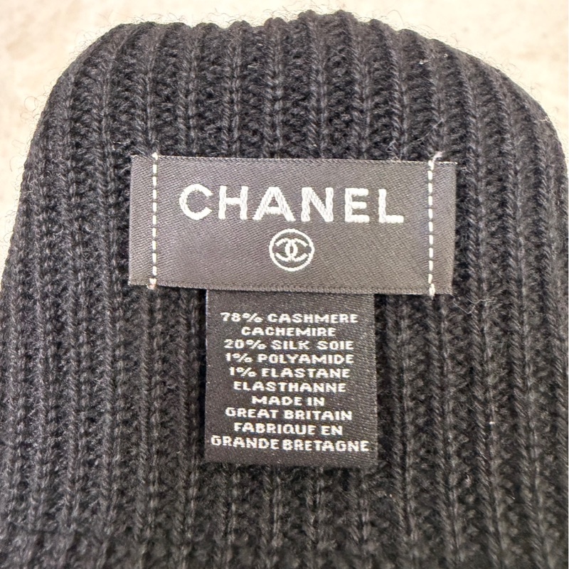 Chanel 25B毛帽 黑粉配 Balckpink-5