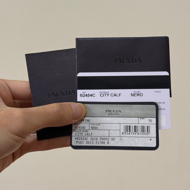 PRADA B2454C 小牛皮 大尺寸 托特包 購物包-2