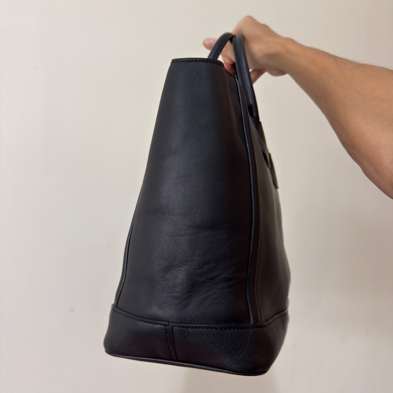 PRADA B2454C 小牛皮 大尺寸 托特包 購物包-12