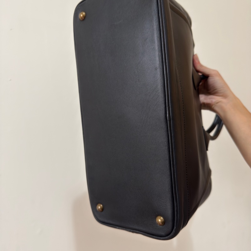 PRADA B2454C 小牛皮 大尺寸 托特包 購物包-13