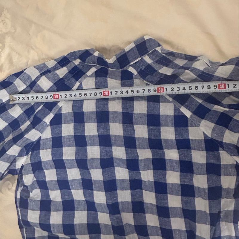 polo Ralph Lauren 藍色格仔衫-7