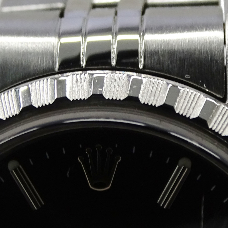 勞力士蠔式恆動日曆型79240，A系列，女士自動腕錶，不鏽鋼，銀/黑色，拋光-12