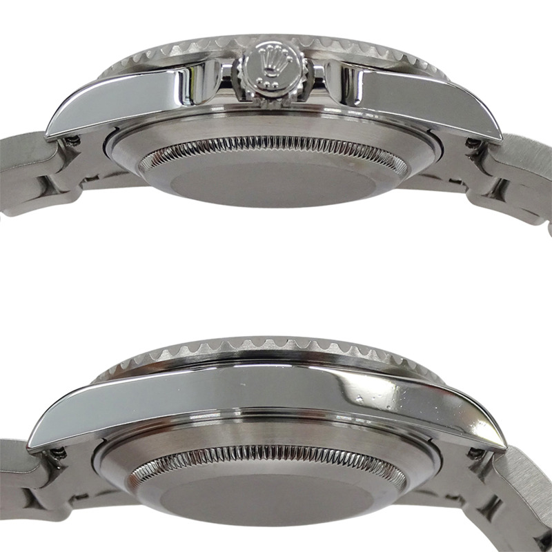 勞力士潛航者日曆型 16610LV G字頭男士自動腕錶，不鏽鋼錶殼，綠色錶盤，拋光處理-2