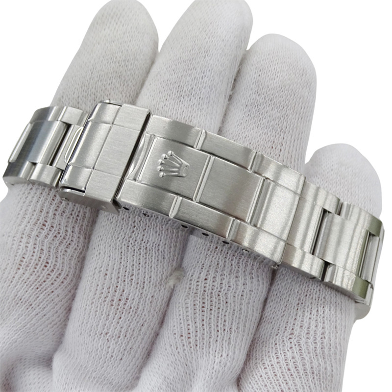 勞力士潛航者日曆型 16610LV G字頭男士自動腕錶，不鏽鋼錶殼，綠色錶盤，拋光處理-4