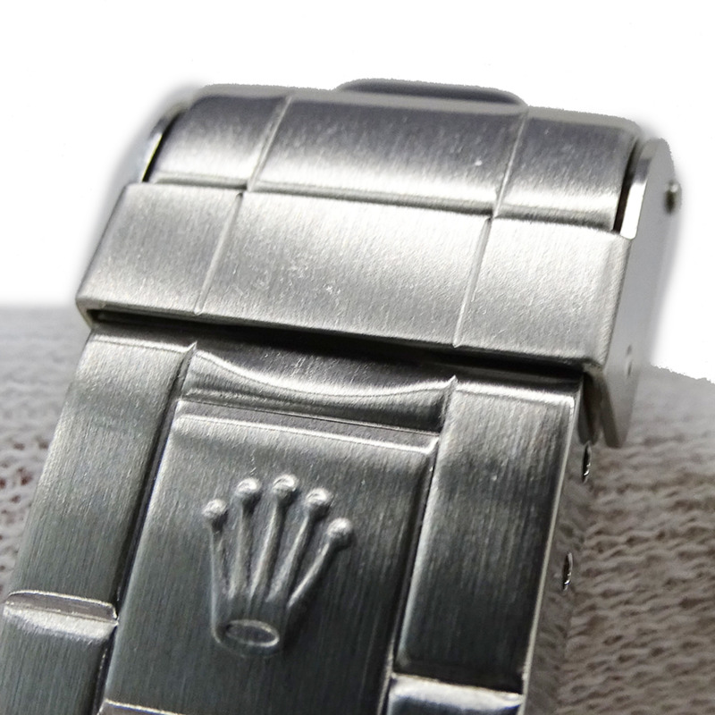 勞力士潛航者日曆型 16610LV G字頭男士自動腕錶，不鏽鋼錶殼，綠色錶盤，拋光處理-9