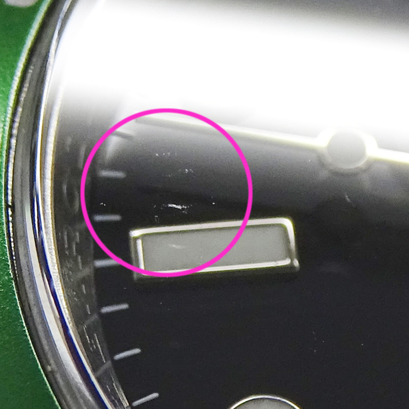 勞力士潛航者日曆型 16610LV G字頭男士自動腕錶，不鏽鋼錶殼，綠色錶盤，拋光處理-13