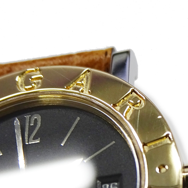 寶格麗女士腕錶，品牌：日期石英機芯，QZ不銹鋼，黃金，YG，BB26SGLD，圓形，拋光-6