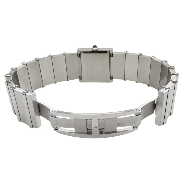 香奈兒女士 Mademoiselle 石英腕錶，不銹鋼材質，型號 H0827，銀色/白色，拋光處理-3