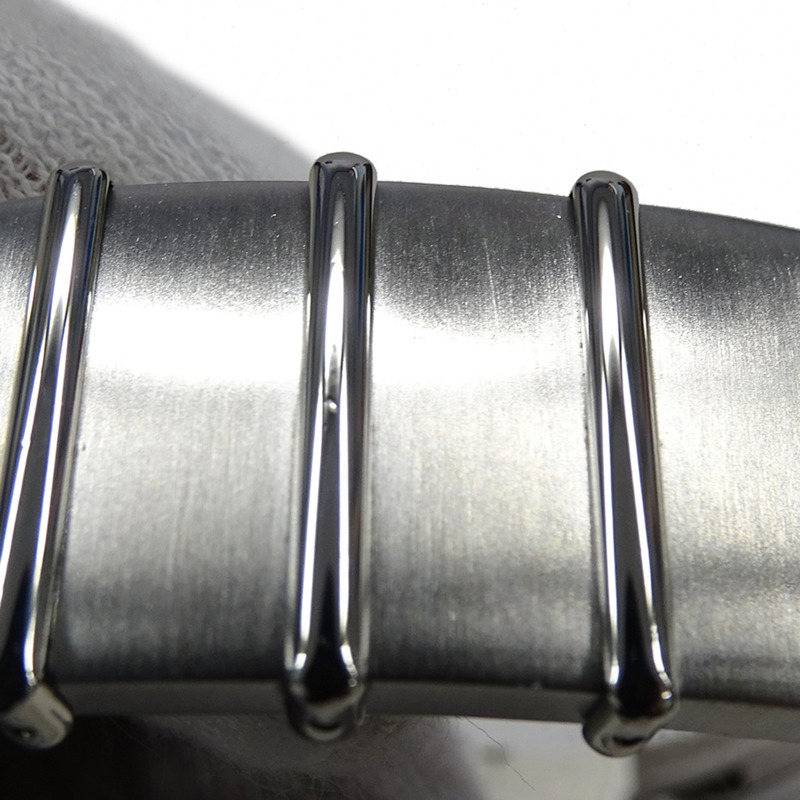 香奈兒女士 Mademoiselle 石英腕錶，不銹鋼材質，型號 H0827，銀色/白色，拋光處理-9