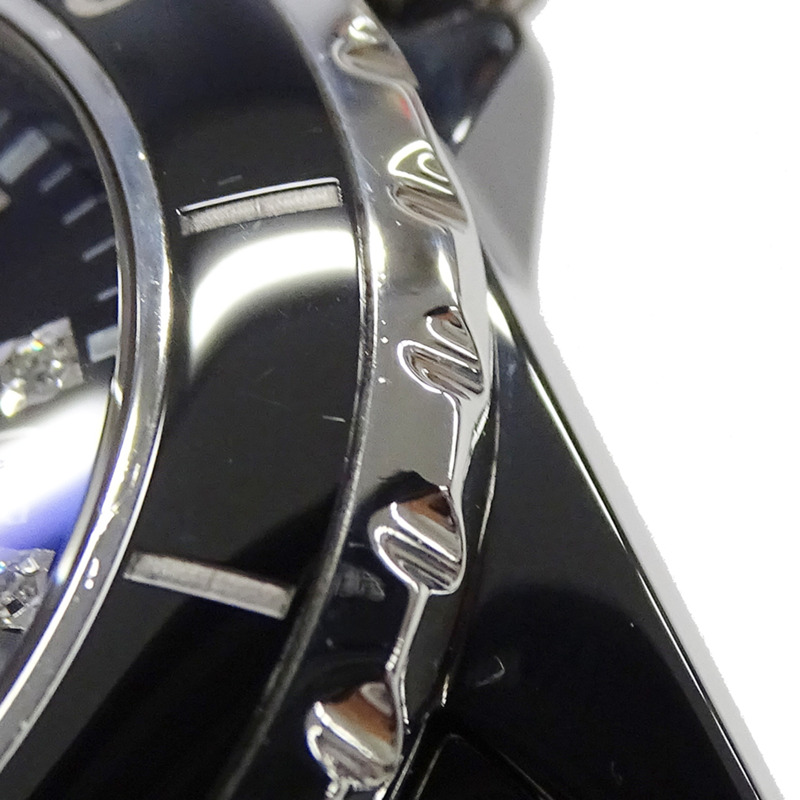 香奈兒女士腕錶，J12，12鑽，日期顯示，石英機芯，QZ，不鏽鋼錶殼，黑色陶瓷錶殼，H1625，拋光-11