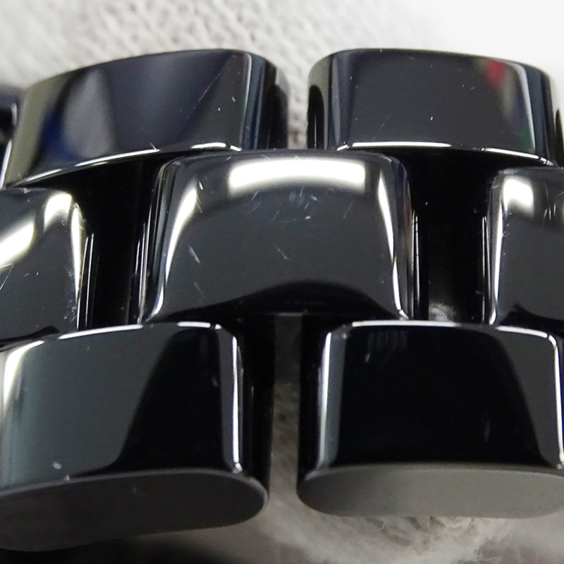 香奈兒女士腕錶 J12 日期石英 QZ 不鏽鋼黑色陶瓷 H0682 拋光-6