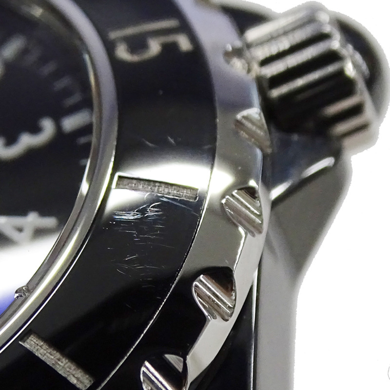 香奈兒女士腕錶 J12 日期石英 QZ 不鏽鋼黑色陶瓷 H0682 拋光-12