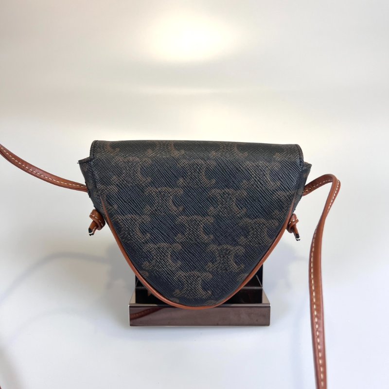 CELINE   老花三角小廢包-1