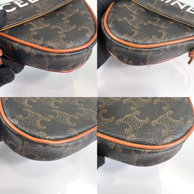 CELINE   老花三角小廢包-8