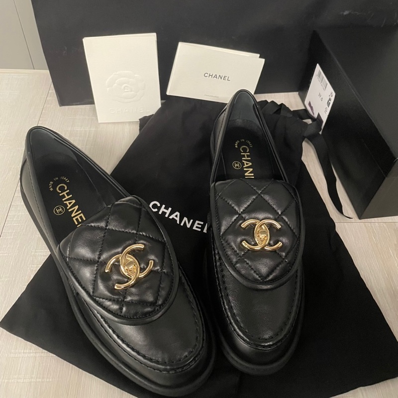 全新 Chanel 樂福鞋 37.5-0