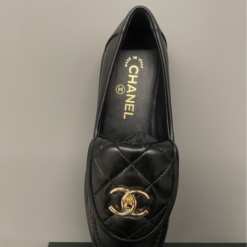 全新 Chanel 樂福鞋 37.5-6