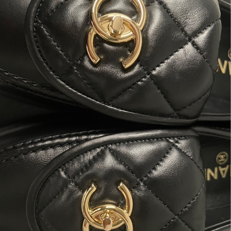 全新 Chanel 樂福鞋 37.5-8