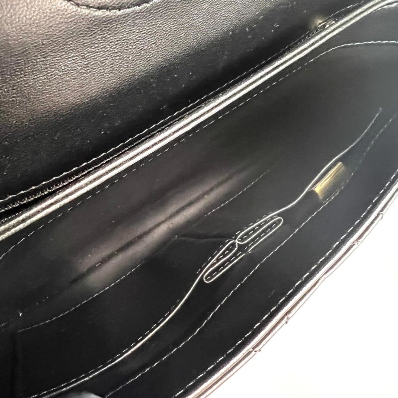 CHANEL TRENDY肩背包 羊皮黑 晶片款-5