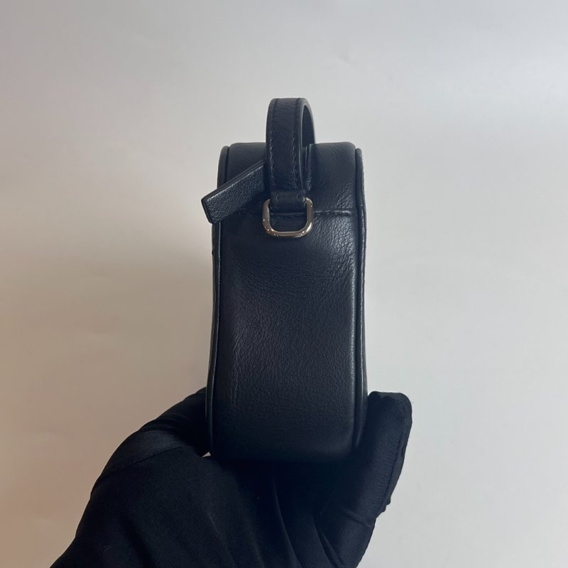 BALENCIAGA 608653 黑相機手提肩背包-3