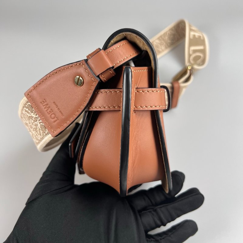 LOEWE GATE  MINI咖色新版-2