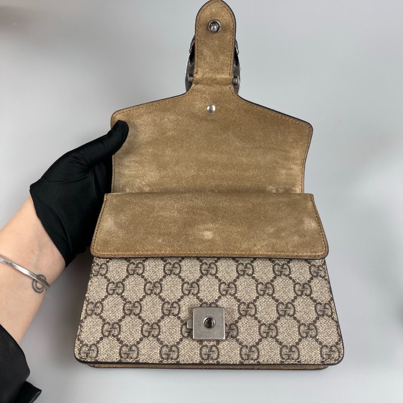 GUCCI經典老花酒神包-5