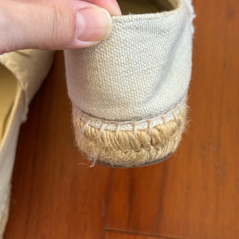 Chanel 二手白色丹寧布鉛筆鞋 尺寸：37-56