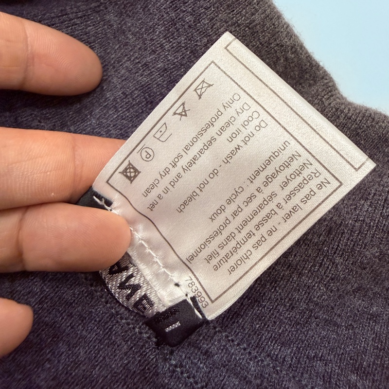 CHANEL 香奈兒 深灰色 長上衣 罩衫 長版 針織外套 針織上衣 毛衣 外套-15