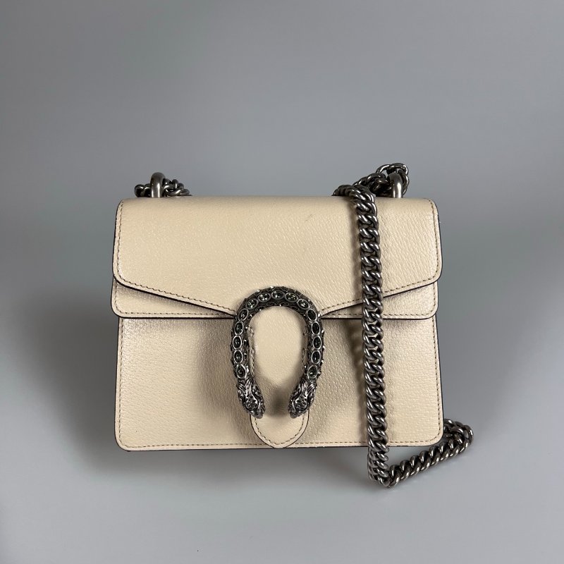 GUCCI 421970 白水鑽酒神包-0