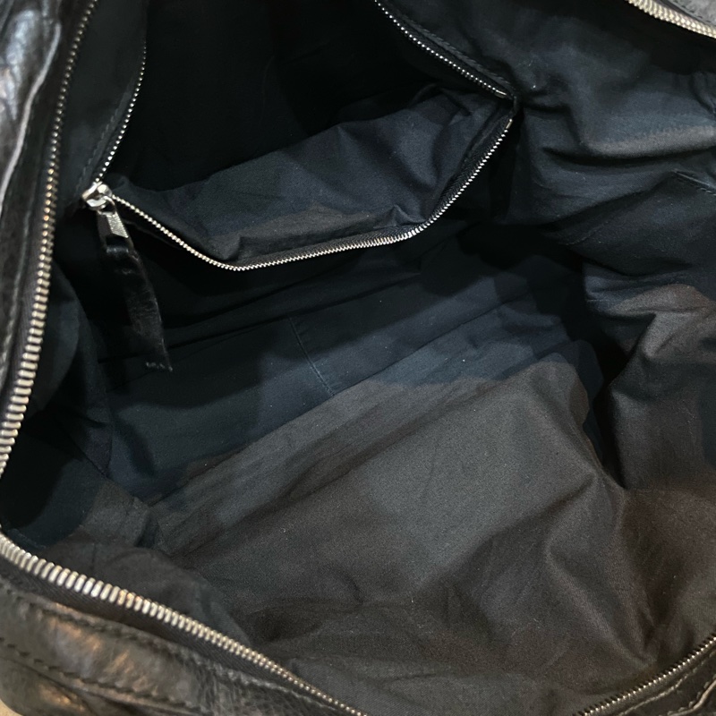 ▪️富貴選物FUGUEI▪️Balenciaga 黑銀機車包手提公事包-18