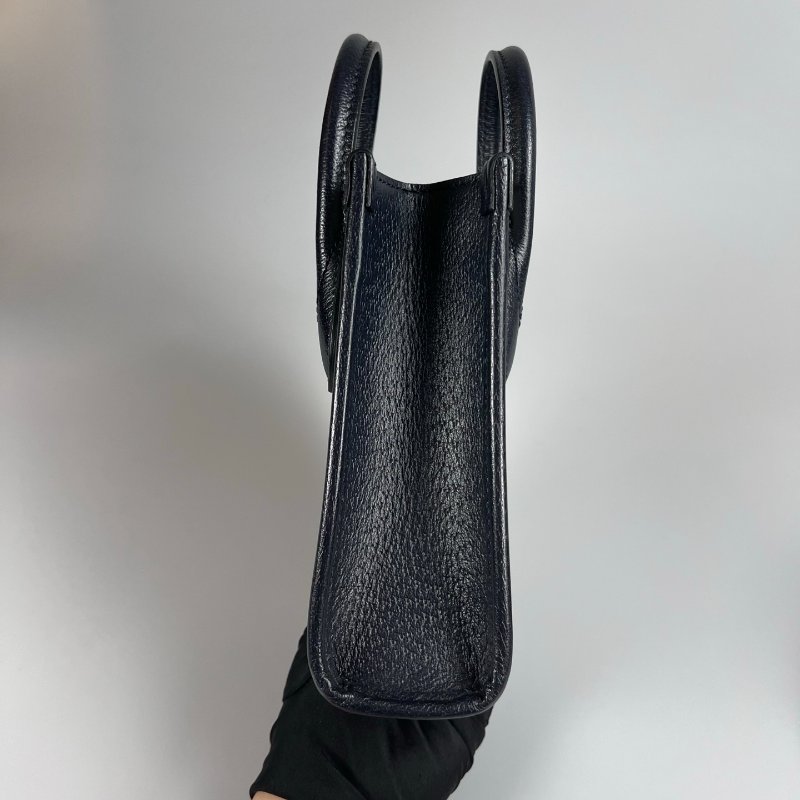 GUCCI 671628 藍老花手提包-2