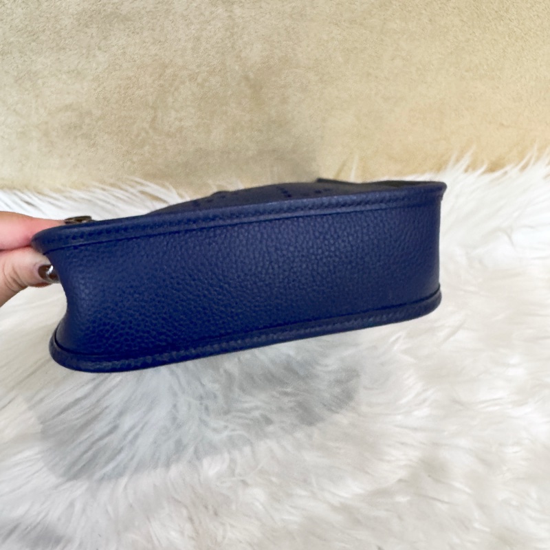 Hermes Mini Evelyne M3水墨藍TC皮斜背包-4