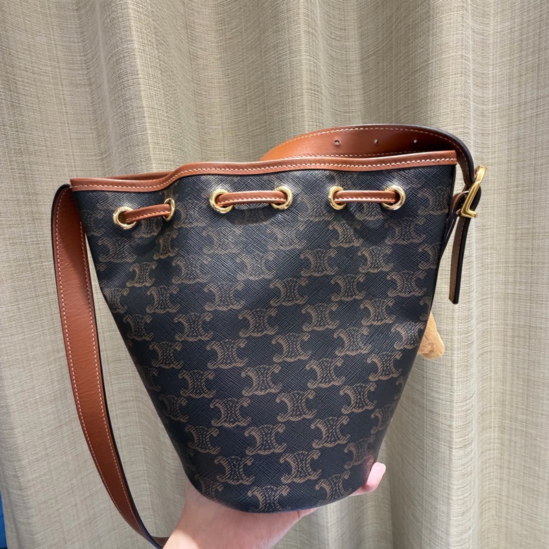 Celine水桶包 老花-2